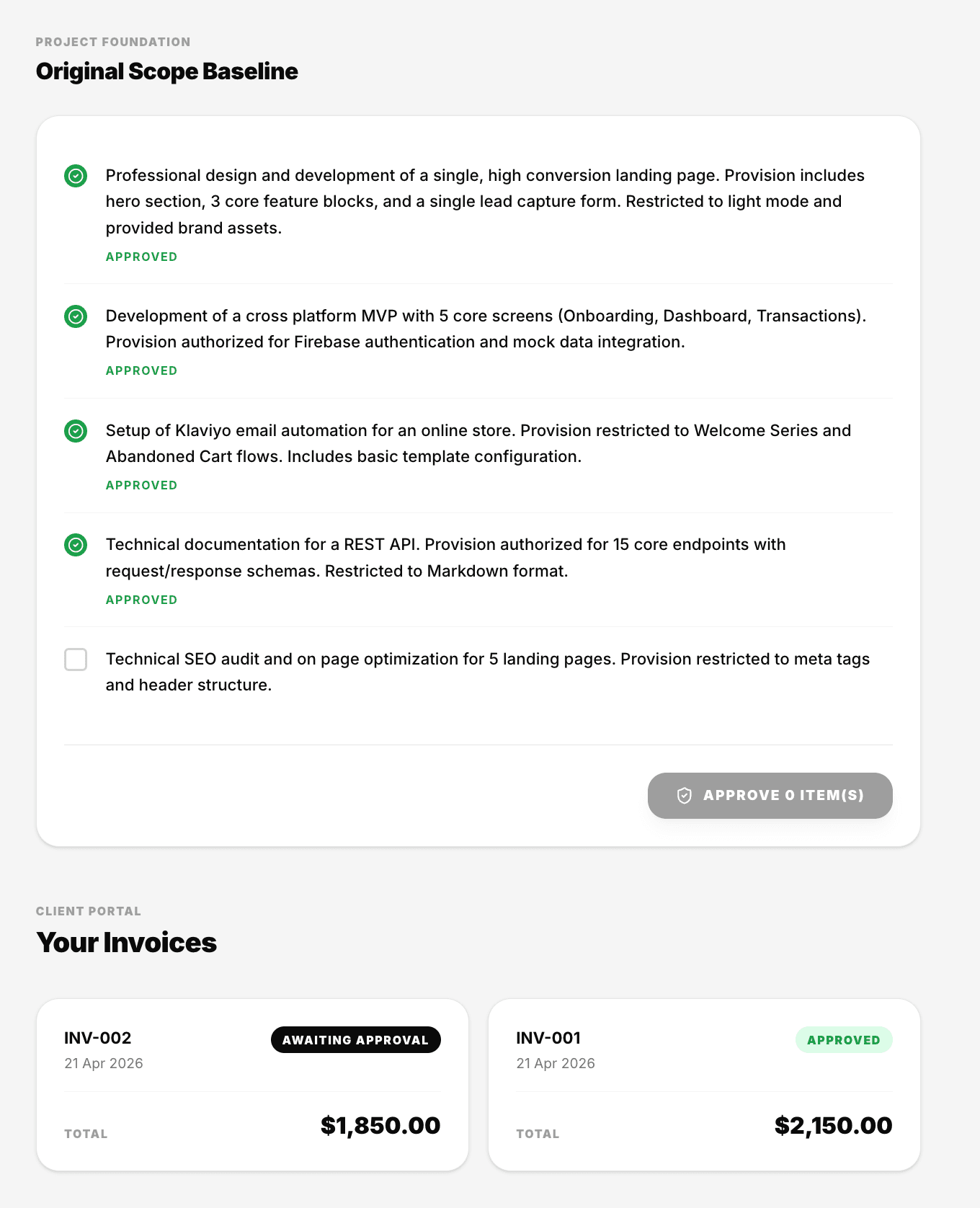 Client Portal